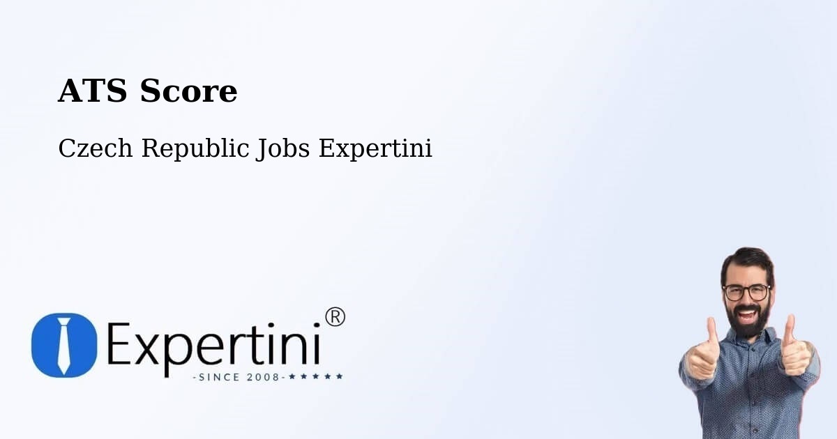Resume ATS Score & Job Description Match Tool – Suchdol - Czech Republic Jobs Expertini